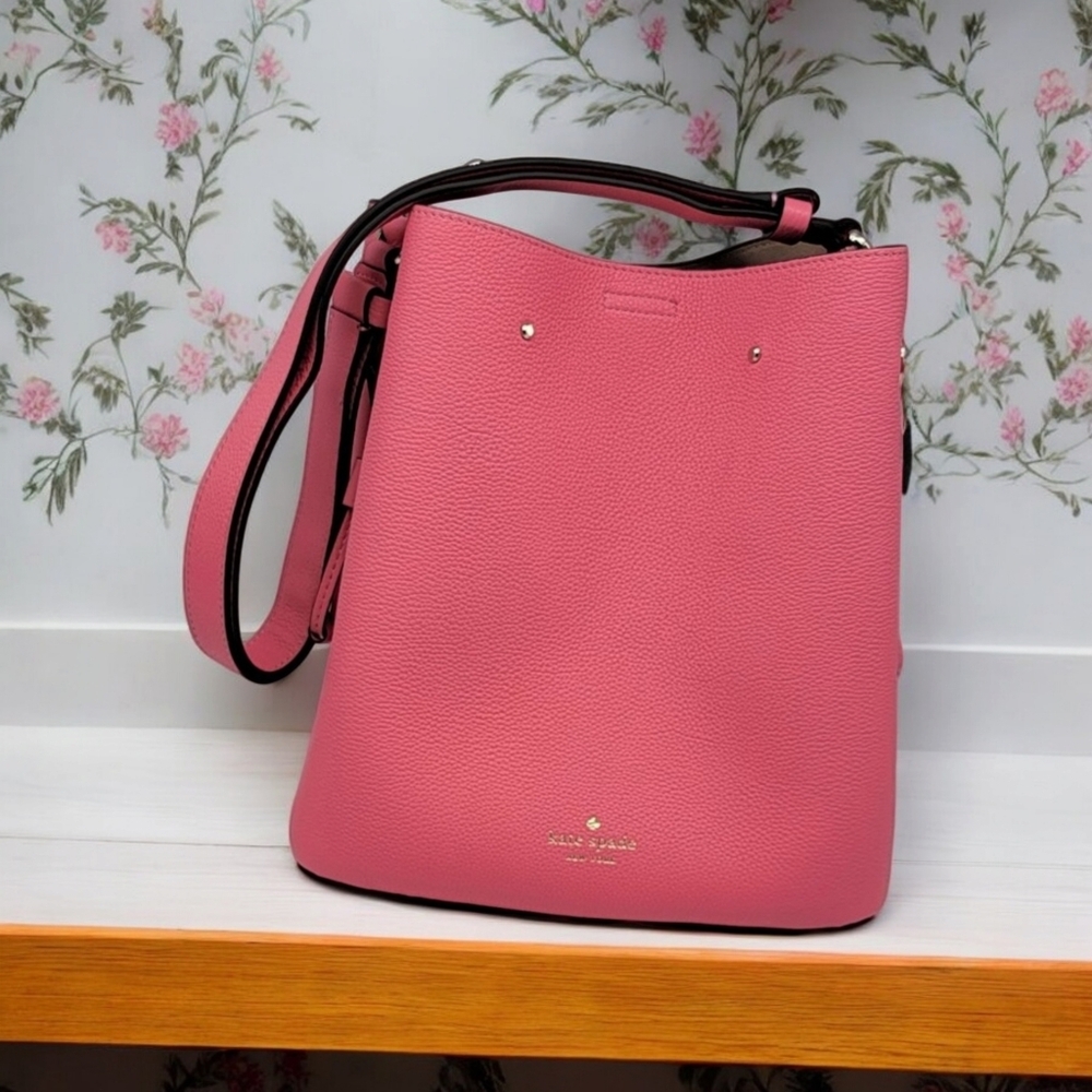 Kate Spade Marti Bucket Bag Pink  Like New